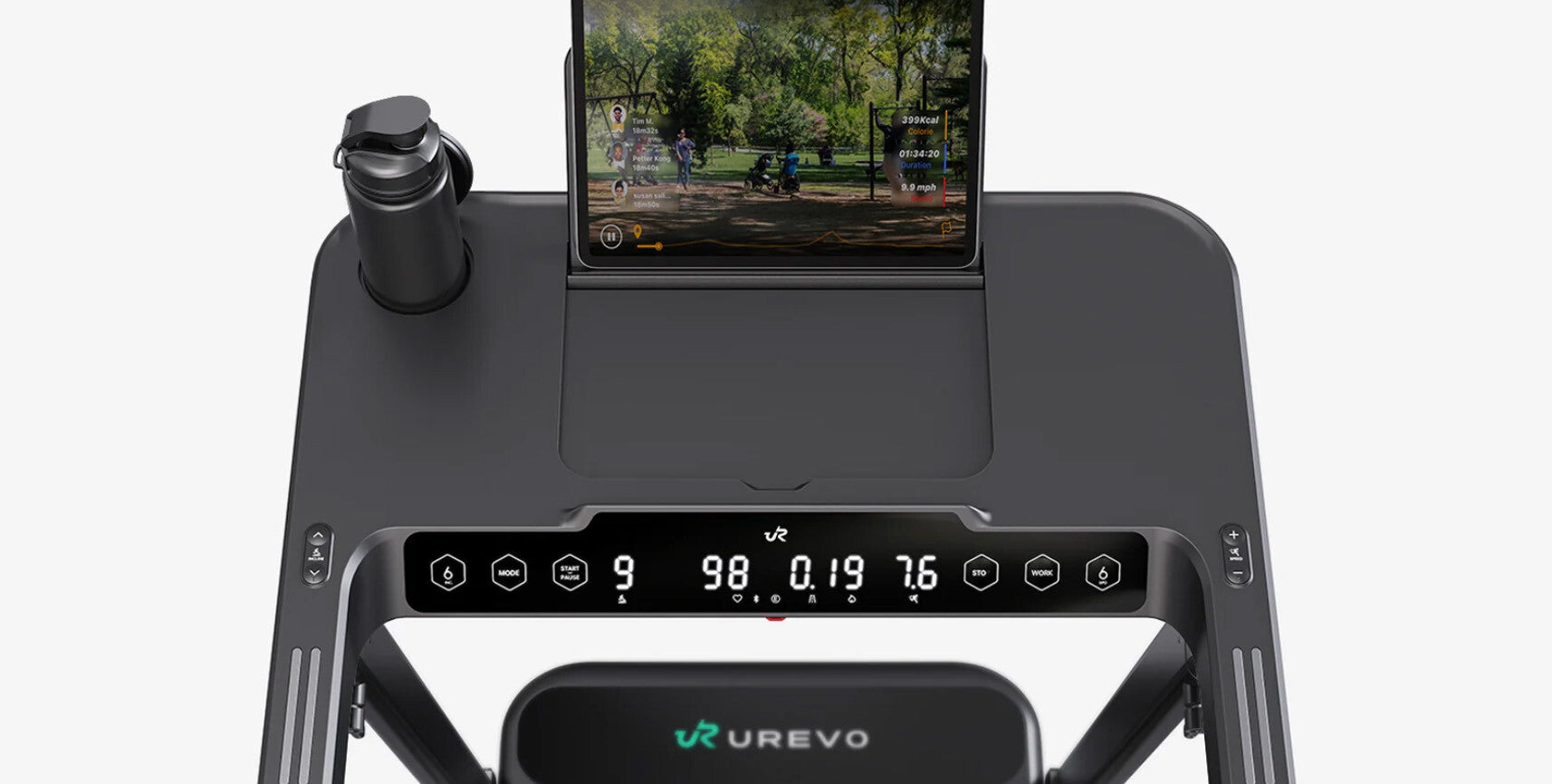 Urevo URTM037 löpband 420 x 1080 mm 12 km/t