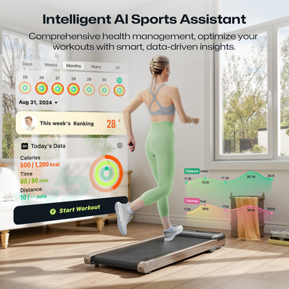 UREVO Spacewalk E4W walking treadmill