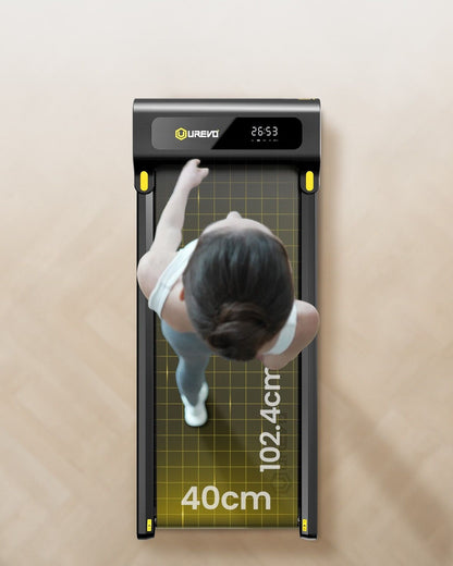 Urevo SpaceWalk Lite black löpband 400 x 1024 mm 6 km/t